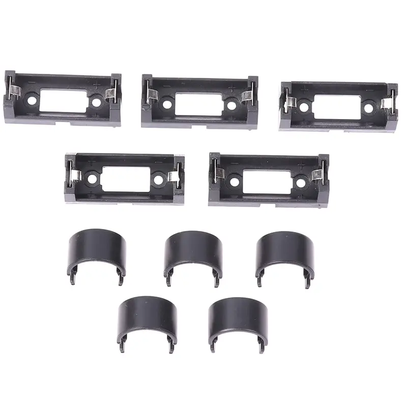 5 шт. подключаемый держатель аккумулятора CR123A 16340 LIR123A коробка для хранения аккумулятора CR123A коробка для аккумулятора крышка для печатной платы DIY контейнер для аккумулятора