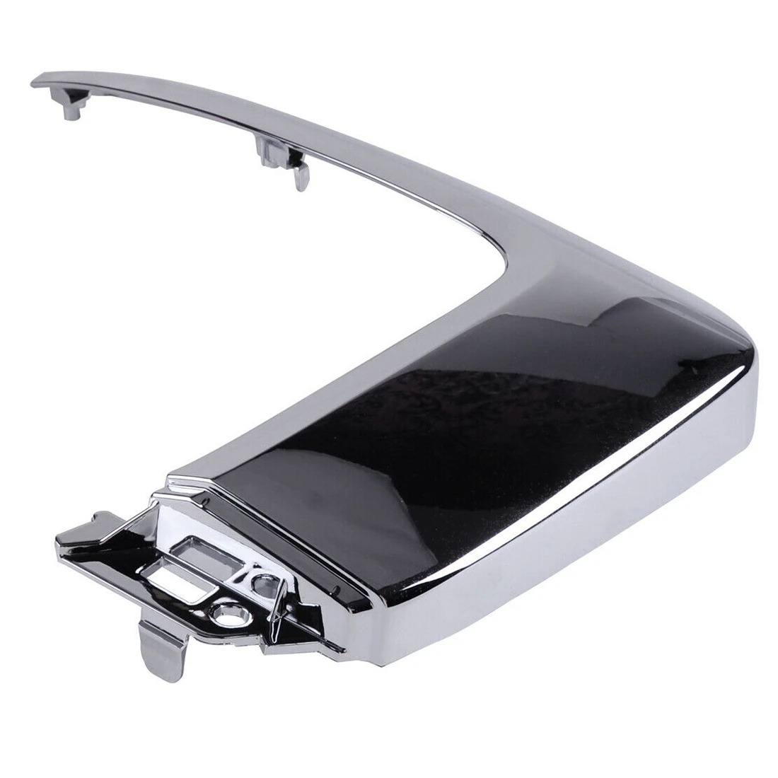 Хромированная накладка на передний бампер декоративные полосы для Mitsubishi Outlander 2016