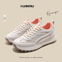 huanqiu sneakers 2022 new spring and summer popular small waist womens versatile sports and leisure running shoes