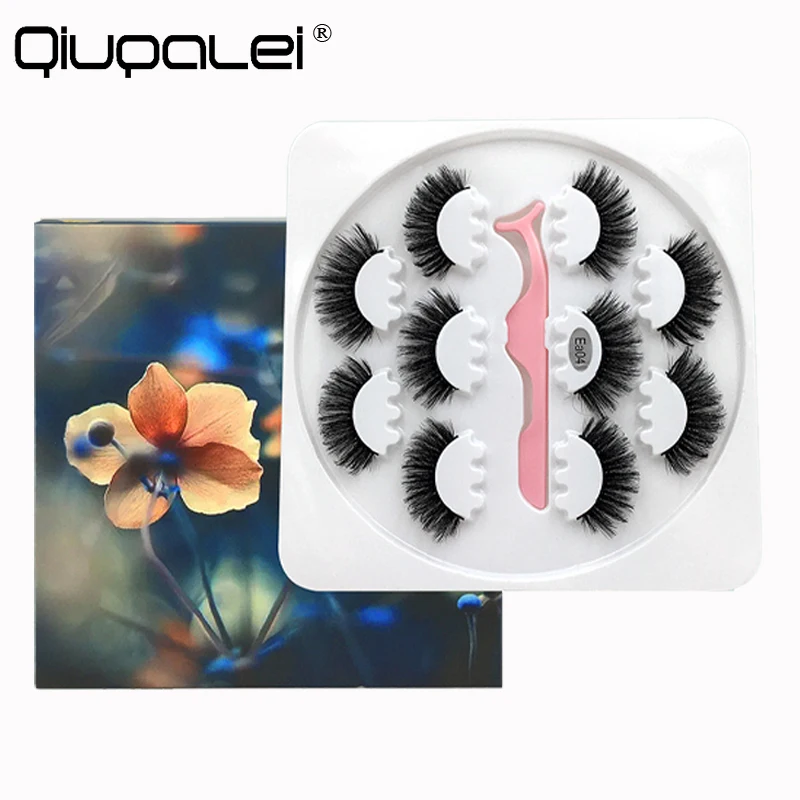 

3d Faux Mink Lashes Cosplay Eye Lashes Natural Wispy Designer Russian Strip Lashes Vendors False Eyelashes Korean Makeup Set