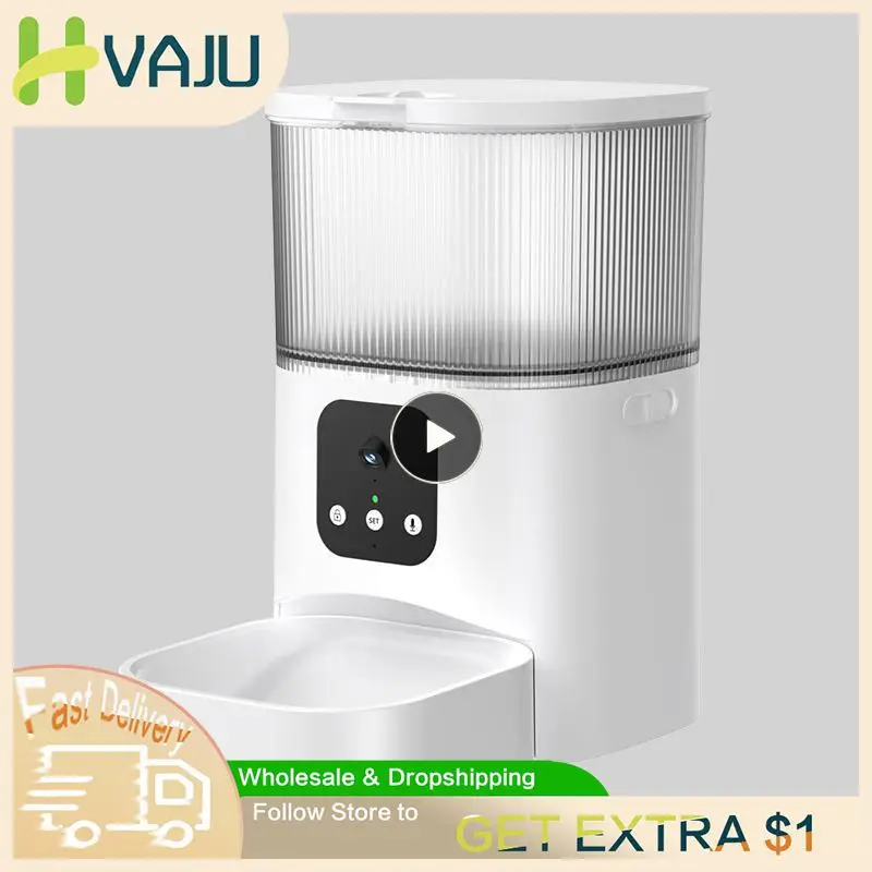 

Plastic Water Bottle Voice Video Feeding Automatic Pet Feeder Automatic Food Renewal Automatic Feeding Machine Automatic Feeder