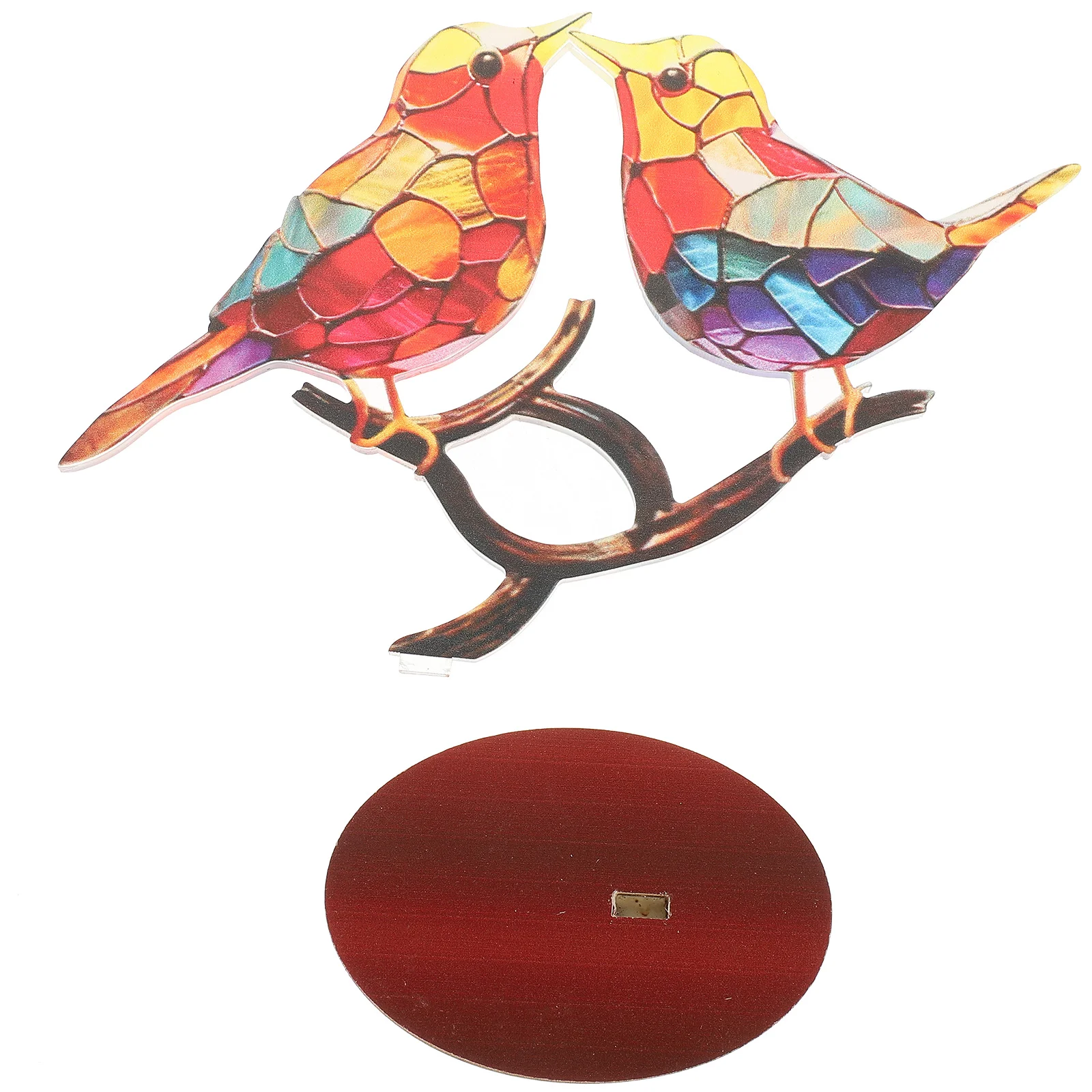

Fake Bird Decor Simulation Adorn Artificial Decors Small Models Figurines Figure Base