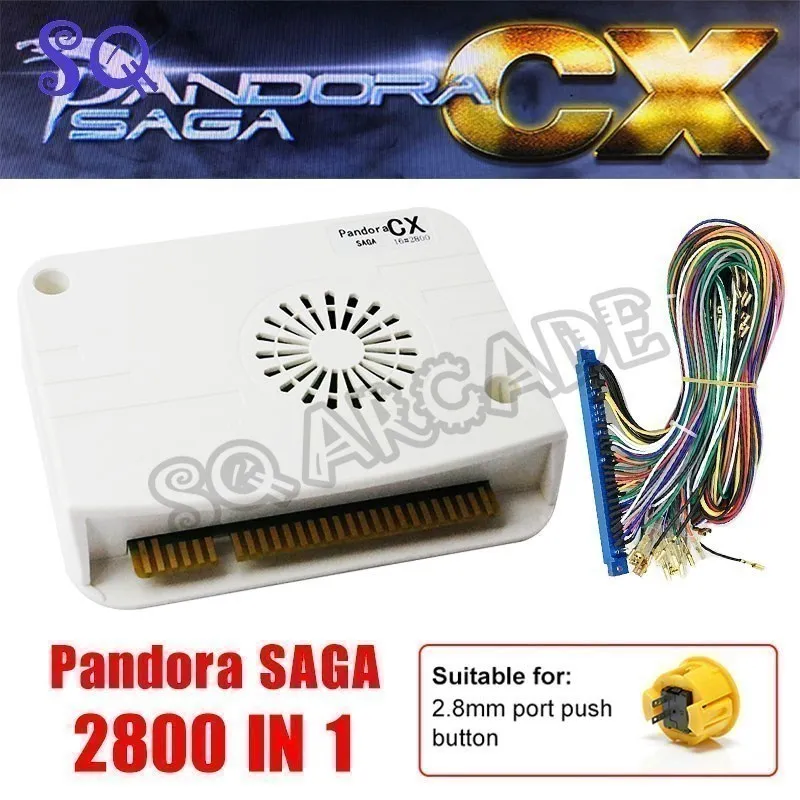 2022 Pandora Сага Box CX 2800 в 1 аркадная версия джойстик игровая консоль шкаф машина JAMMA