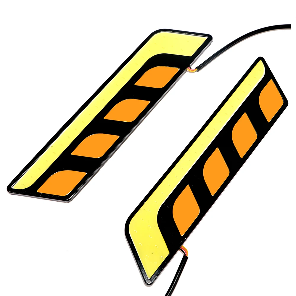 2 шт. дневные ходовые огни светодиодные автомобильные DRL фонари противотуманные