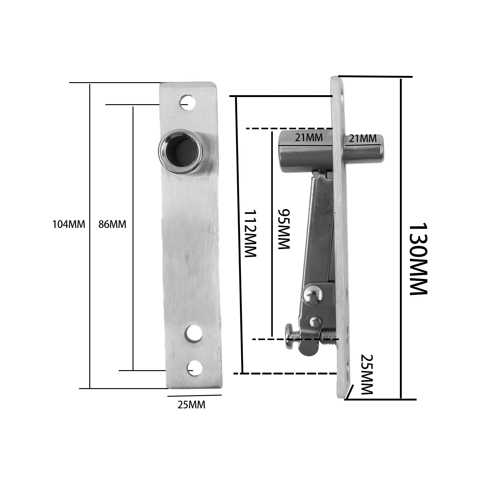 Комплект шарнирных петель Высококачественный шарнир из нержавеющей стали для