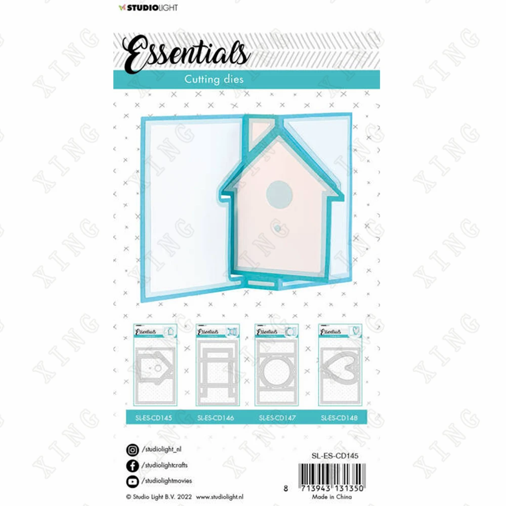 

2022 New Arrival Bird House Metal Cutting Dies for Scrapbooking Practice Hands-on Diy Album Card Handmade Tool Hot Sellling