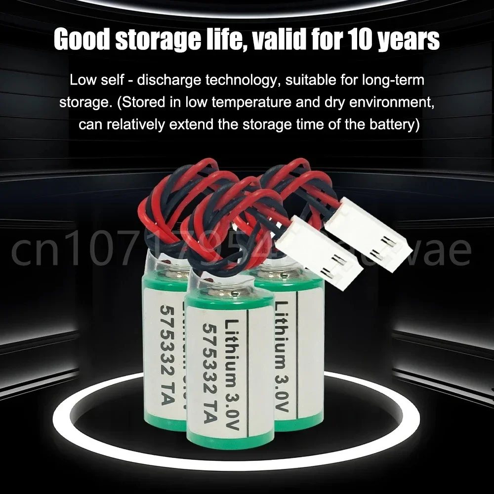 Литиевая батарея ПЛК со штекером AMP для резервных батарей