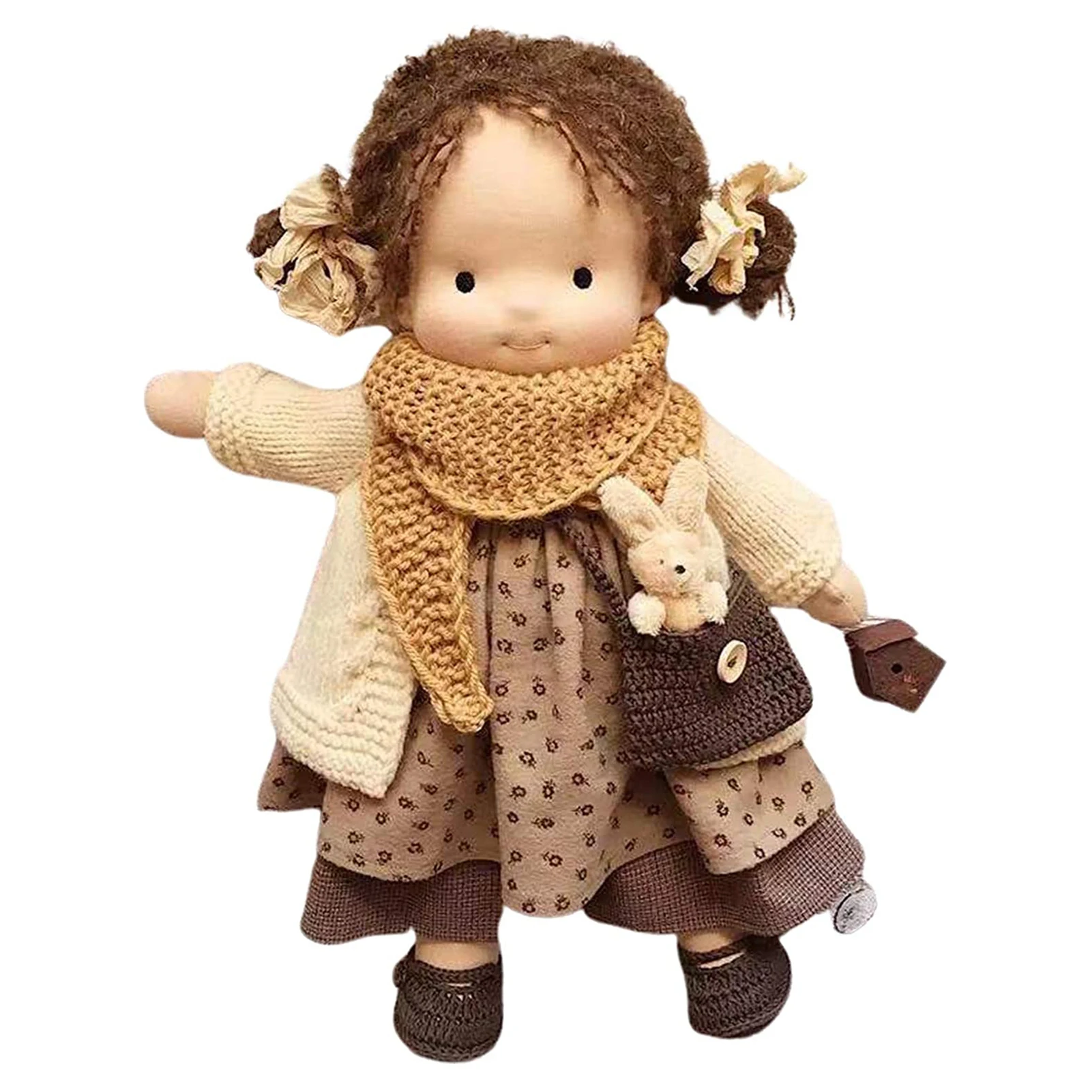 

Кукла Waldorfs для девочек, кукла Waldorfs ручной работы, кукла BJD, детская игрушка с комплектом одежды, игрушка-кукла со сменой одежды