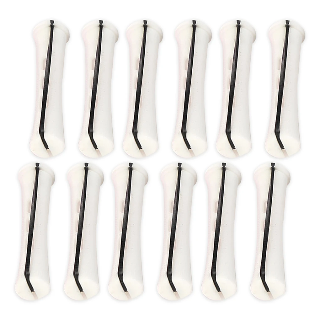 

1/2/3/5 щипцы для завивки волос с длительным сроком службы отличное качество работа в дураке различные цвета Парикмахерская 1,6 см 2 белых 12 предметов