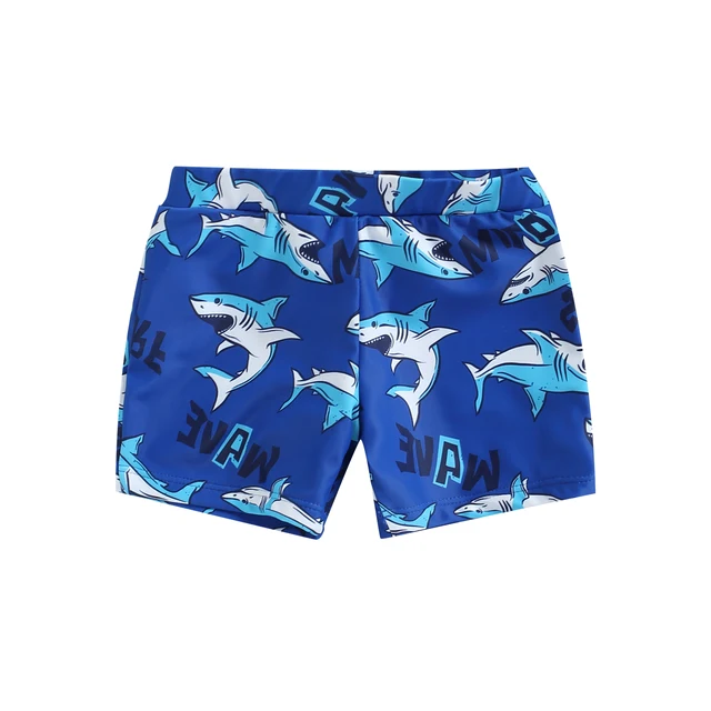 Boy Swimwear Trunks Children Elastic 