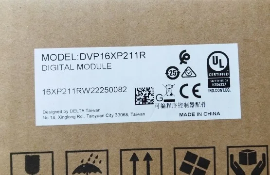 DVP16XP211R новый оригинальный подлинный программируемый контроллер Delta модуль