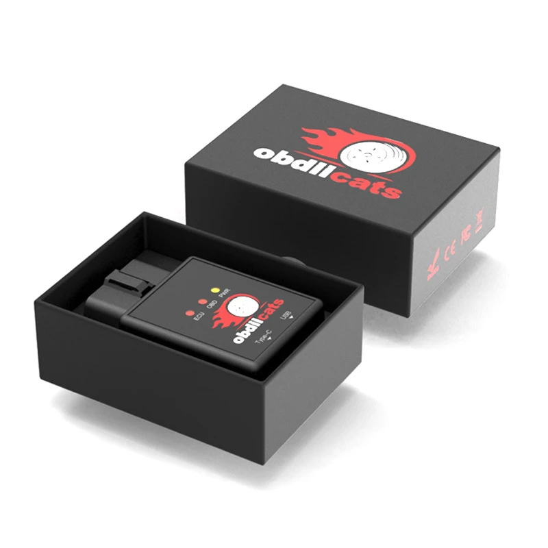 OBD 2IN1 экономия топлива с чипом быстрого зарядного устройства коробка для