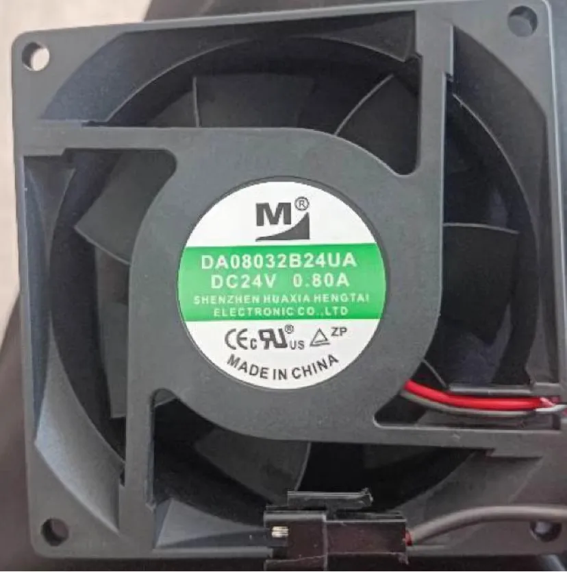 DA08032B24UA/HA 24V 0.50A/0.80A 8032 Вентилятор охлаждения инвертор шасси вентилятор питания