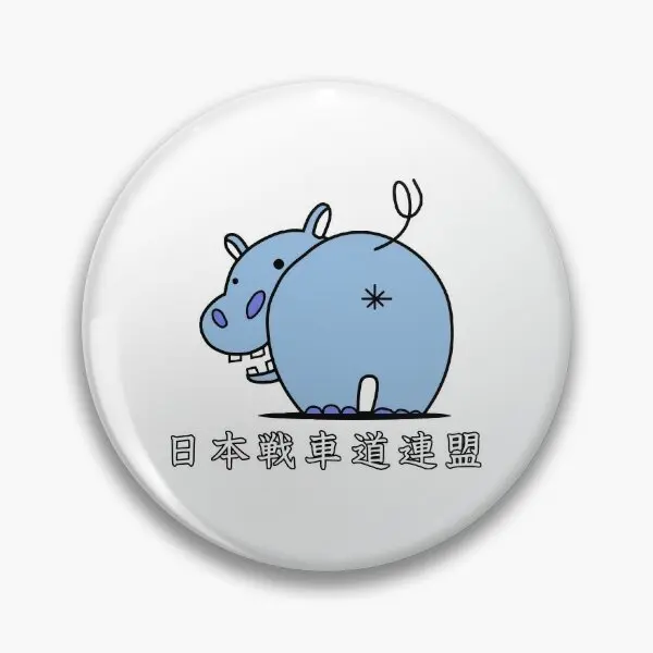 Женская Мягкая креативная брошь с логотипом группы «Girls Und Panzer»