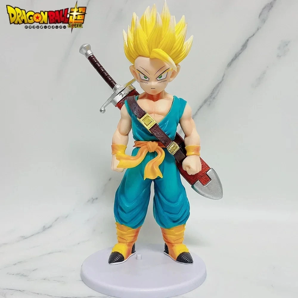 Dragon Ball Z Гоку Готен экшн-фигурка 19 5 см модель персонажа аниме статуя серии ПВХ