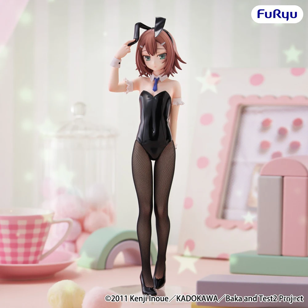 Фото Оригинальная аниме-фигурка FuRyu BiCute Bunnies Himeji Mizuki Kinoshita Hideyoshi, модель из ПВХ, 28 см, коллекционный подарок №3