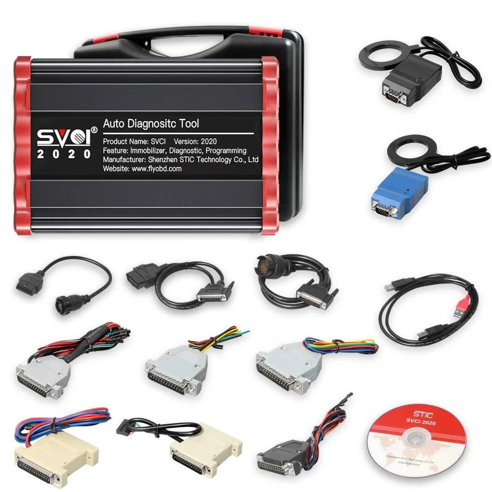 SVCI OBD2 Key Programmer VVDI2 No Limited tokens Abrite Commander Автомобильный диагностический инструмент