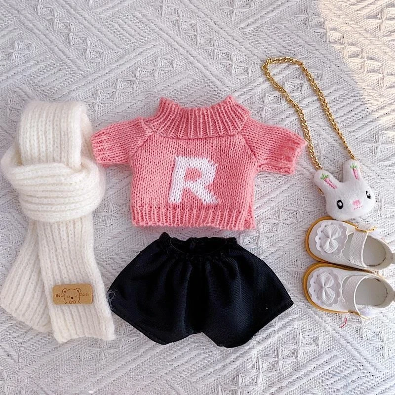 Оригинальный классный красивый шарф свитер обувь 20 см плюшевая набивная кукла