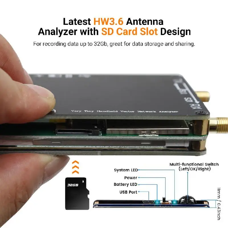 Рисунок 6 - Векторный анализатор сети UYANGG NanoVNA-H 10 кГц-1