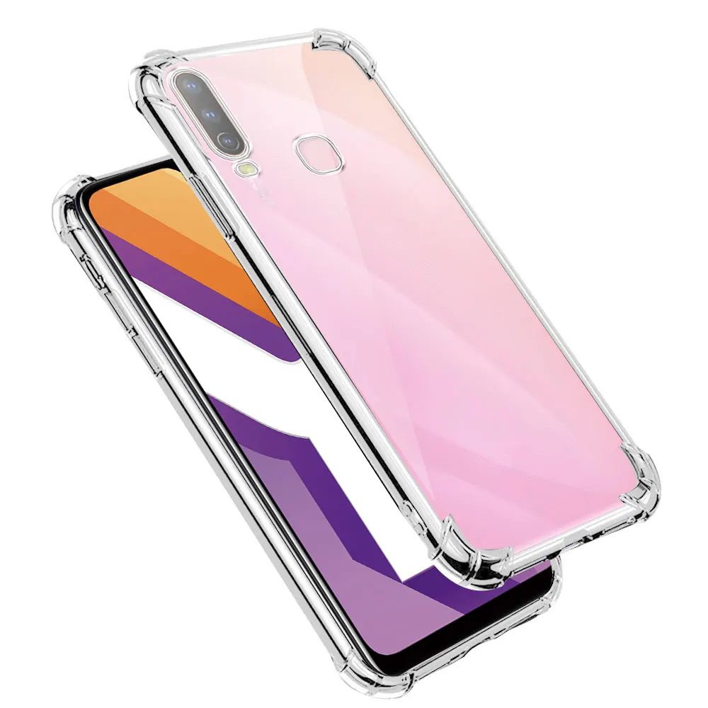 Противоударный чехол для VIVO 1904 силиконовые мягкие прозрачные чехлы телефона Vivo