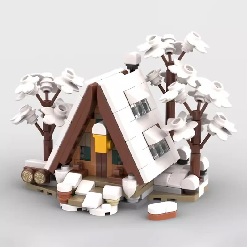 Фото Город DIY Набор деревьев Строительные блоки MOC Лесное растение Дерево Ветряная мельница Натуральный город Вид на улицу Парк Качели Пикник Сборка кирпичей Игрушки №5