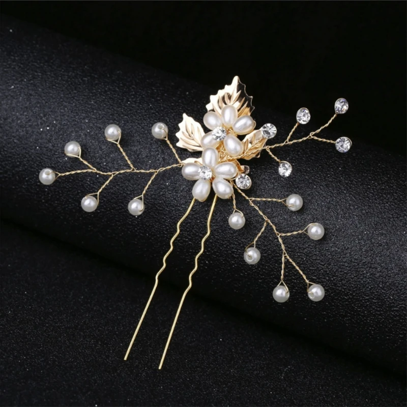 

Beautiful Crystal Hair Accessories Wedding Hair Pins Bridesmaid Bridal Decor