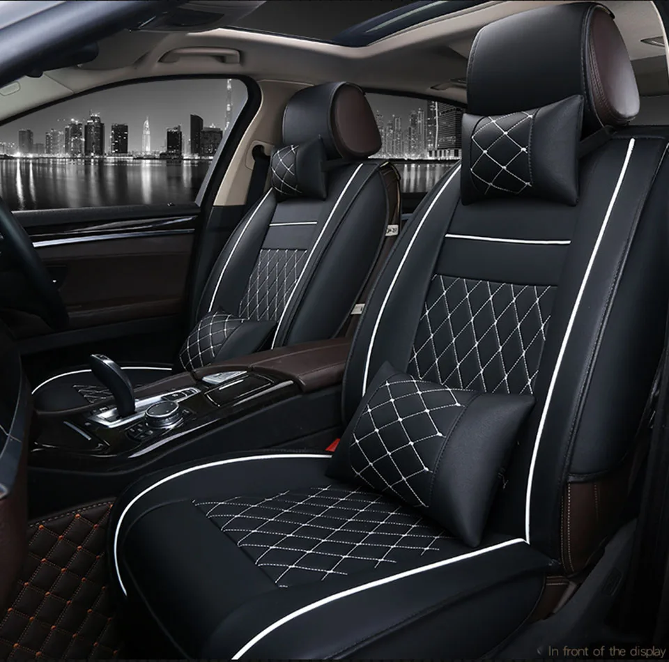 

PU leather car universal seat cover for fiat grande punto fiat 500x freemont palio albea panda