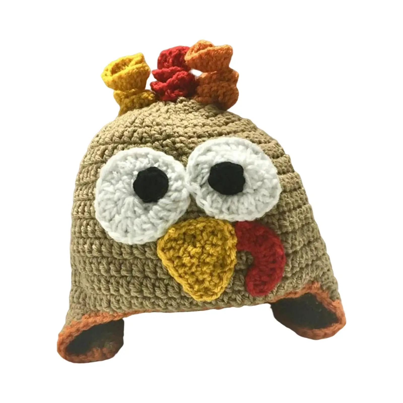 

Knit Turkey Hat Thanksgiving Costume Outfit Decorations Beanie Winter Hat