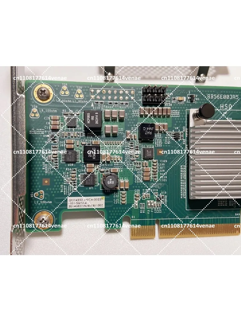 Фото Контроллер LSI SAS2208 6Gb/s HBA IT Mode PCI-E 3.0 ZFS FreeNAS unRAID с 2 SATA-кабелями №4