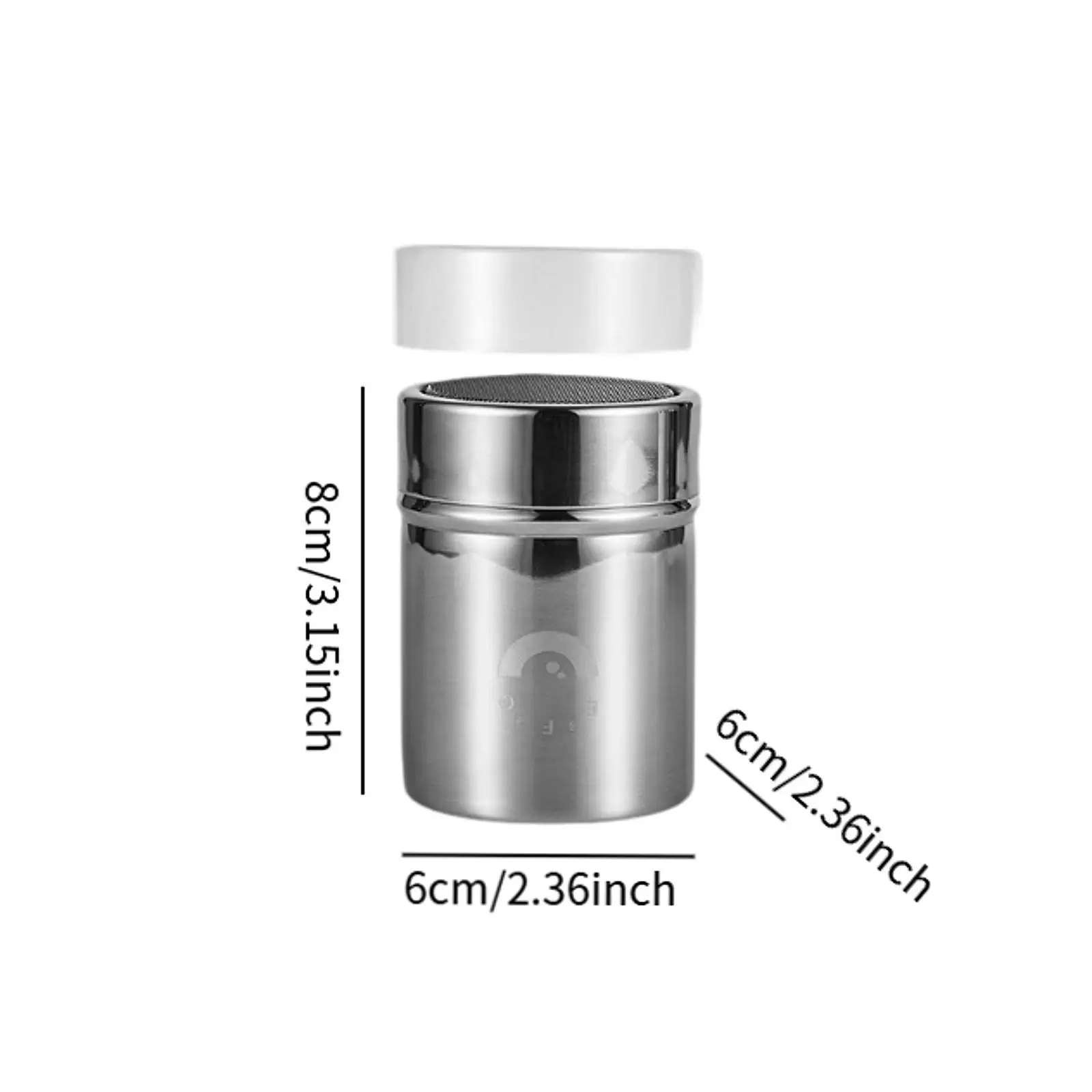 Сито для муки из нержавеющей стали солонка перца инструмент приготовления пищи