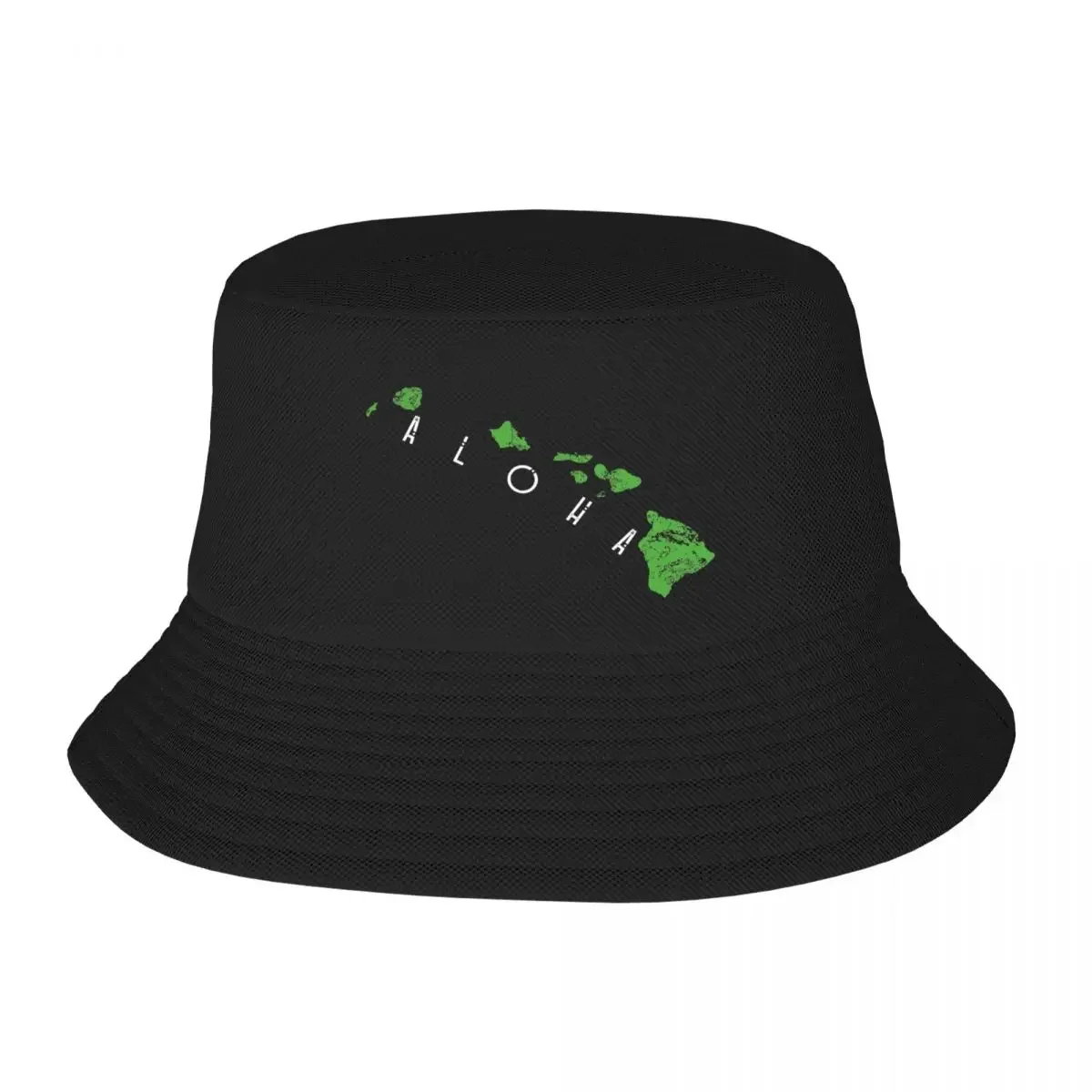 Aloha Hawaiian Islands Distressed Bucket Hat New In The summer hat dad Cosplay Girl'S Hats Men's