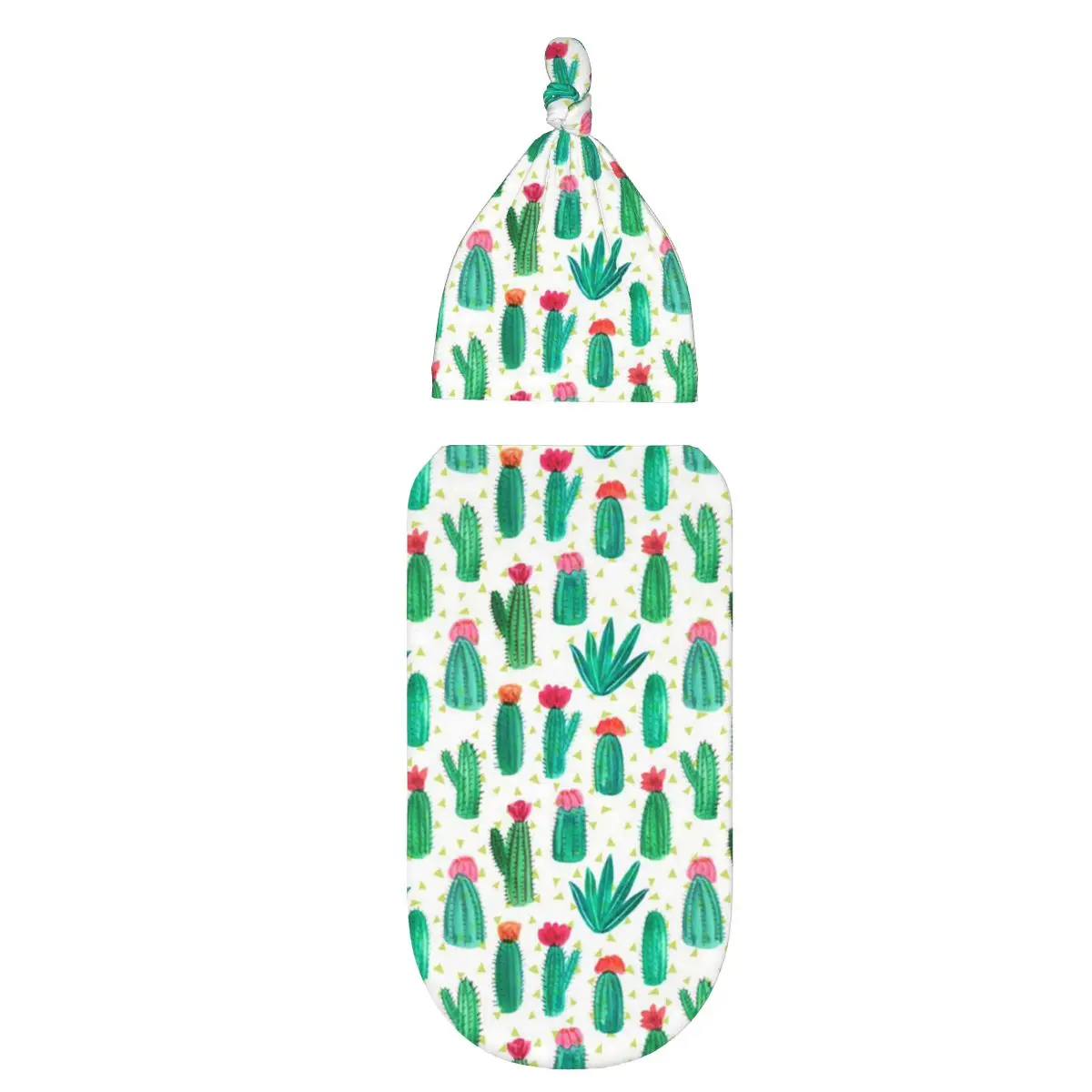 

Пеленка для новорожденных с узором кактуса