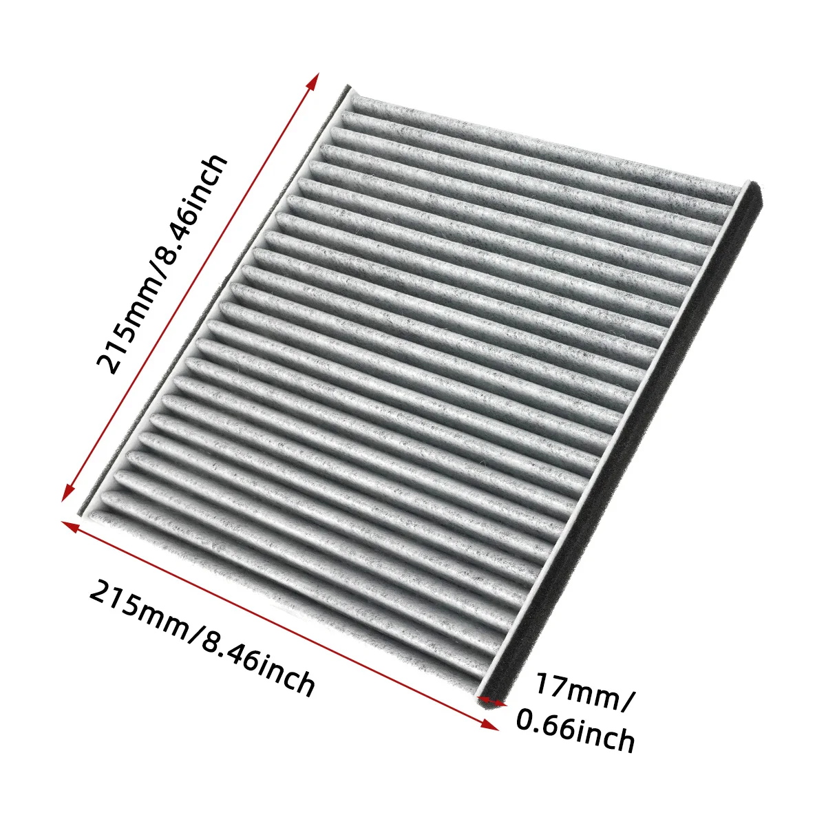 Воздушный фильтр с активированным углем для Toyota FJ Cruiser 2007-2014 CF9846A 63210-AG000 63210-AG001