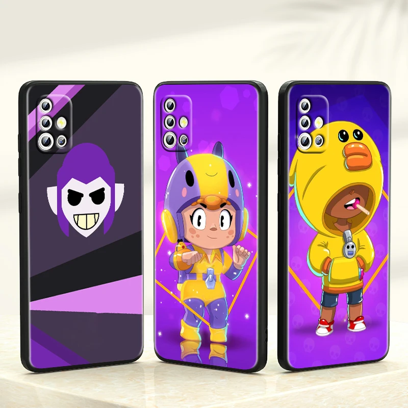 

Cartoon Cute-Star-Boy for Samsung Galaxy A52 A72 A71 A51 A42 A32 A22 5G A01 Core A02S Soft Black Phone Coque Fundas