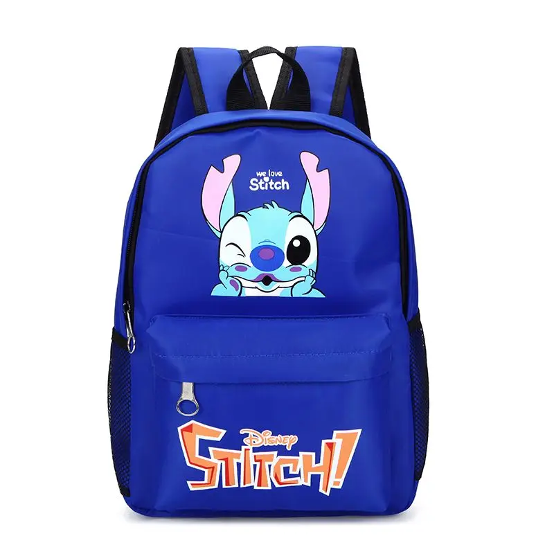 

16X8X26 CM Disney princess Mickey mouse cars Stitch primary bag school waterproof children backpack Cartoon Minnie bag shoulder