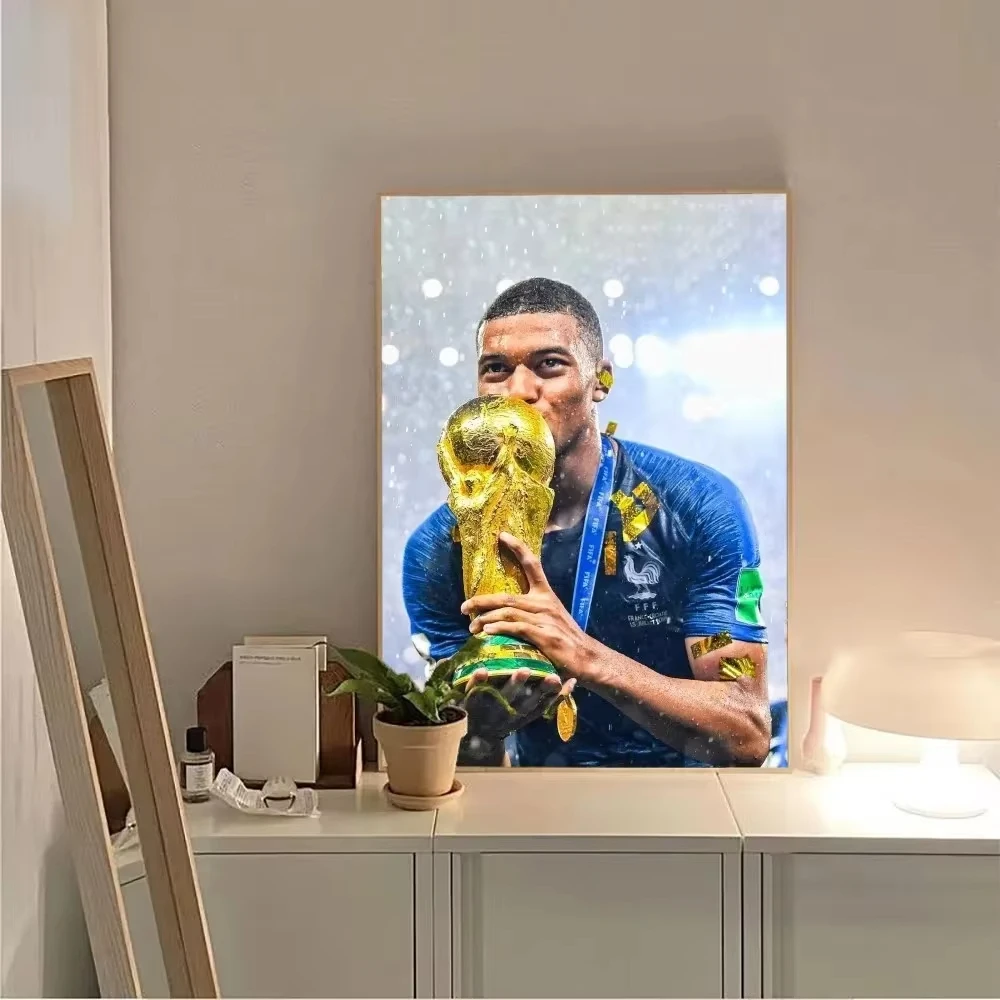 Современный стиль K-Kylian Football M-Bappes постер с принтом на холсте для клубного бара