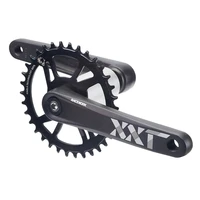 mountain bike square taper xxt crankset 170mm mtb crank with narrow wide chainring 36t offset 3mm bicycle crank arm set parts