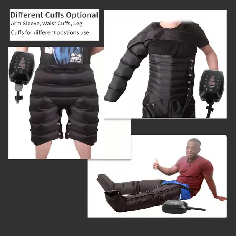 Syeosye 8-полосный воздушный компрессионный массажер для ног циркуляция