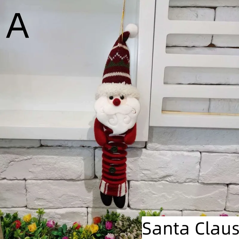 

Новогодние подвесные куклы Санта Клаус, Снеговик, Лось