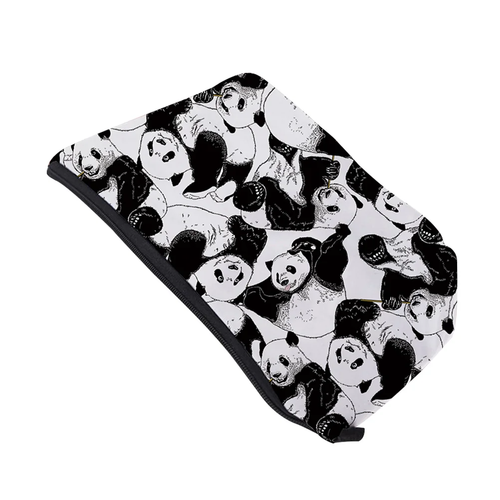 

Delicate Panda Printed Cosmetics Bag Women Outdoor Beauty Bag Chic Washing Bag
