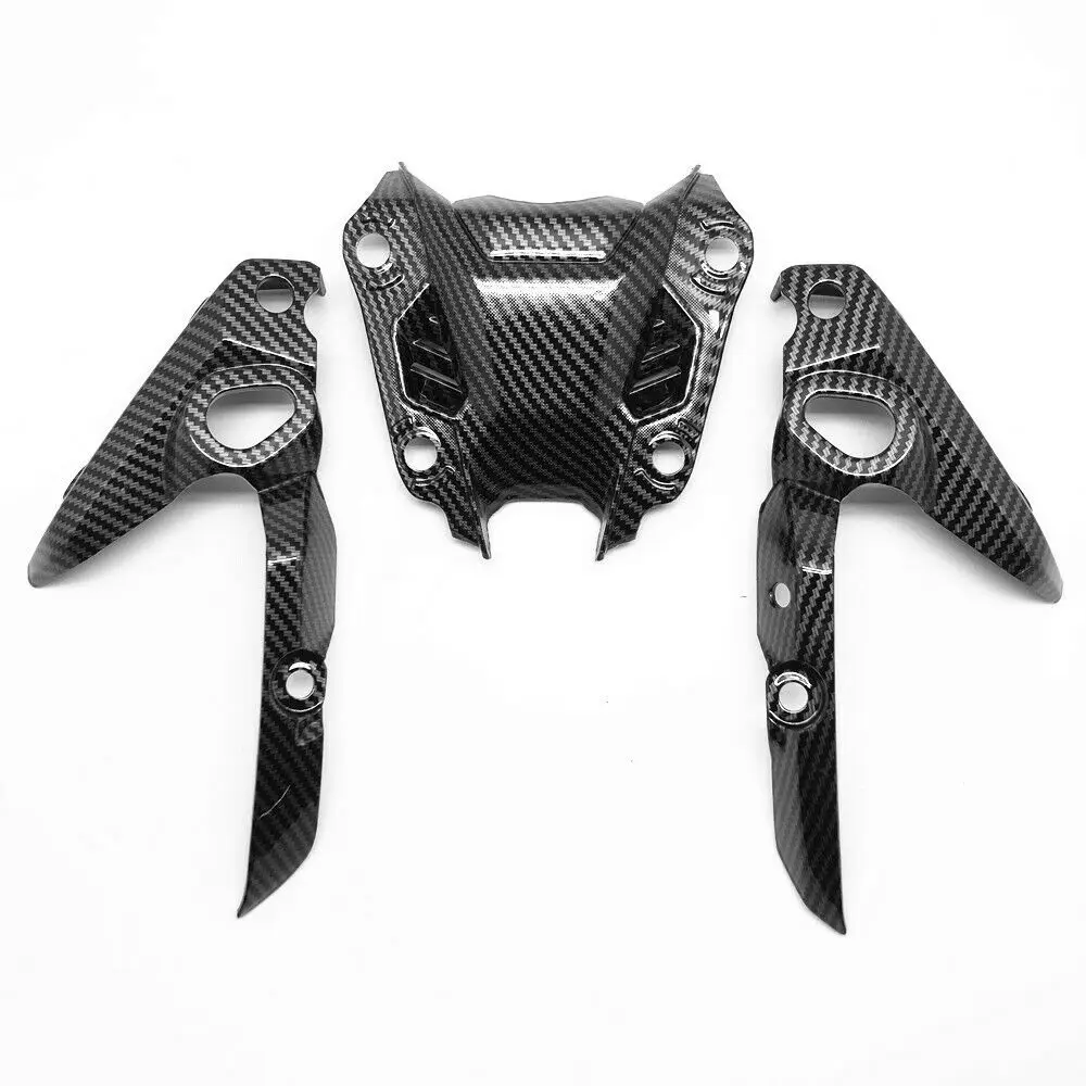 

Fit For YAMAHA 14-17 FZ07 MT07 Headlight Windshield Turn Signal Fairing Carbon Fiber