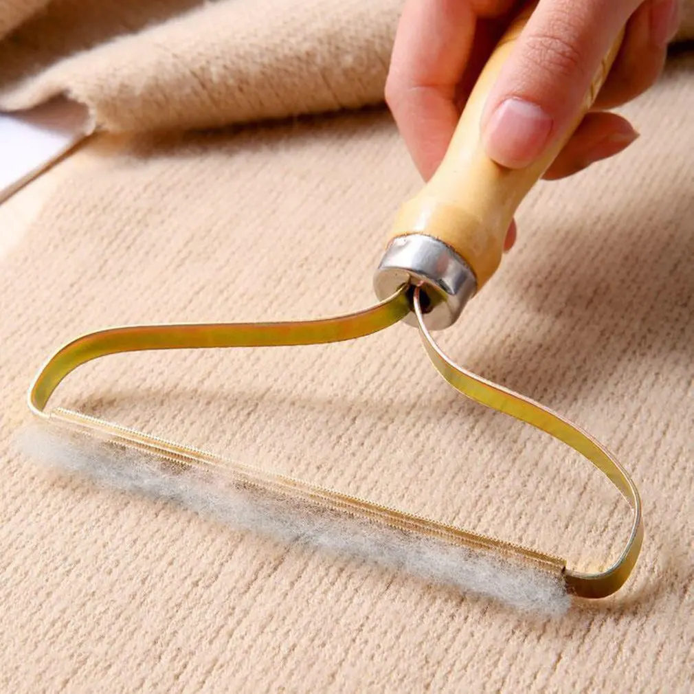

Portable Lint Remover Clothes Fuzz Fabric Shaver Manual Fluff Removing Roller for Sweater Woven Coat Clothes Brush Tool
