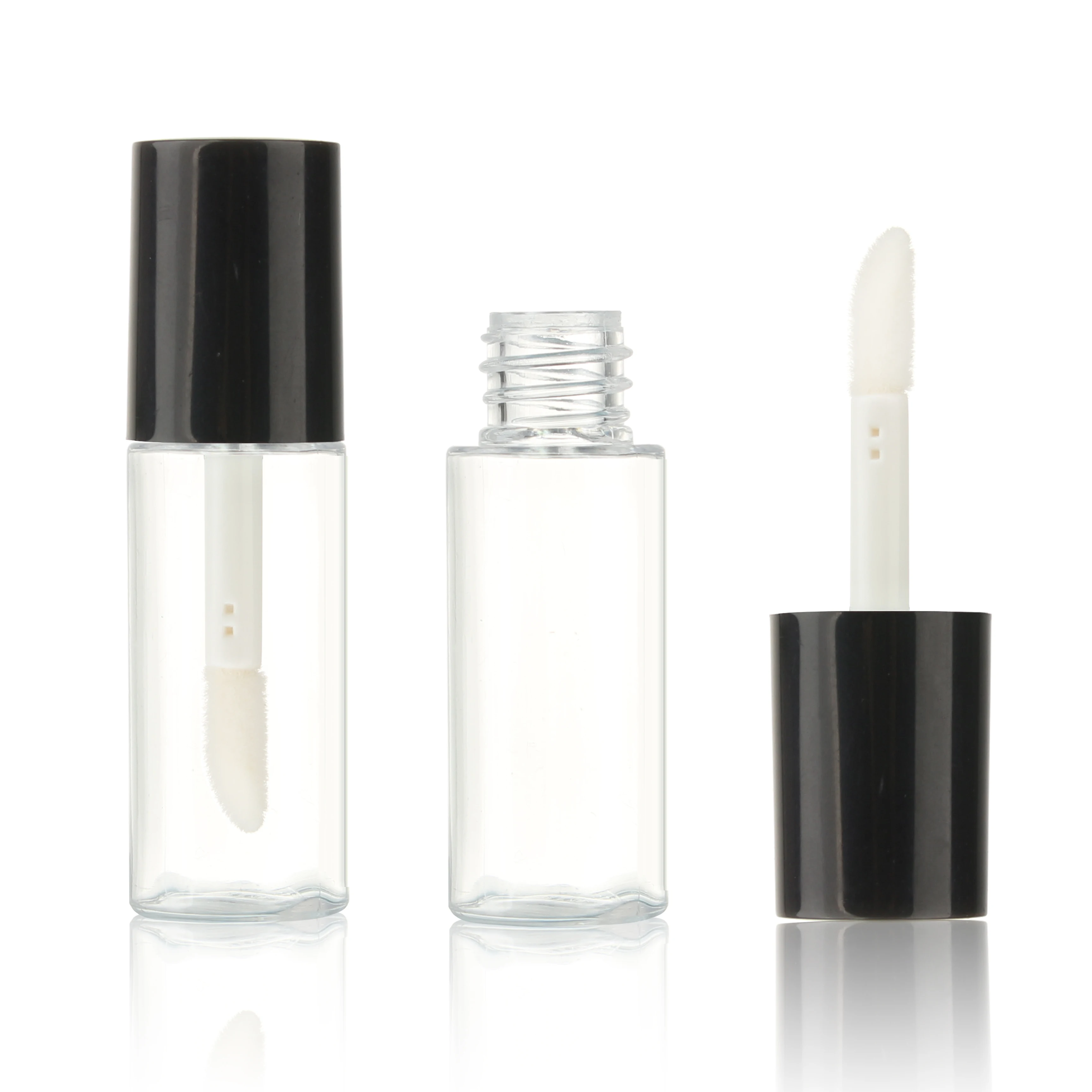 3 мл 27 шт. прозрачный пластиковый мини блеск для губ пустая туба косметический