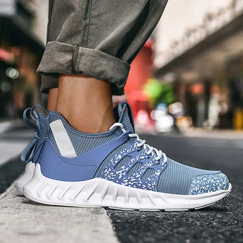 

Мужская Спортивная обувь Deportibas, белые высокие кроссовки для мужчин, тренировочные туфли 2021 с вырезами, популярная обувь на шнуровке, обувь д...