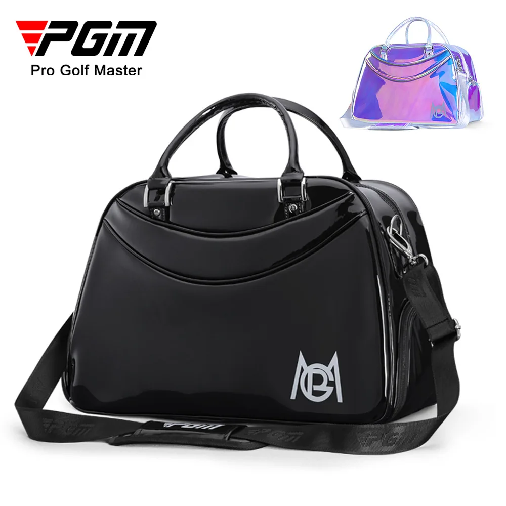 Pgm2022 Golf Ladies Clothing Bag Korean Colorful Lightweight Portable Travel Ball Bag Luggage Bag