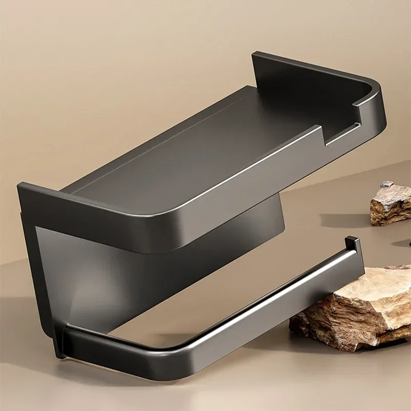 Держатель для туалетной бумаги пластиковый стеллаж хранения кухонных полотенец