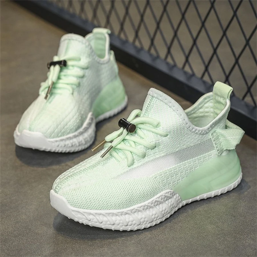 Blue New Arrival Children's Casual Running Shoes Boys' Fashion Sneakers Non-slip Summer Mesh Breathable Kids' Sport Shoes