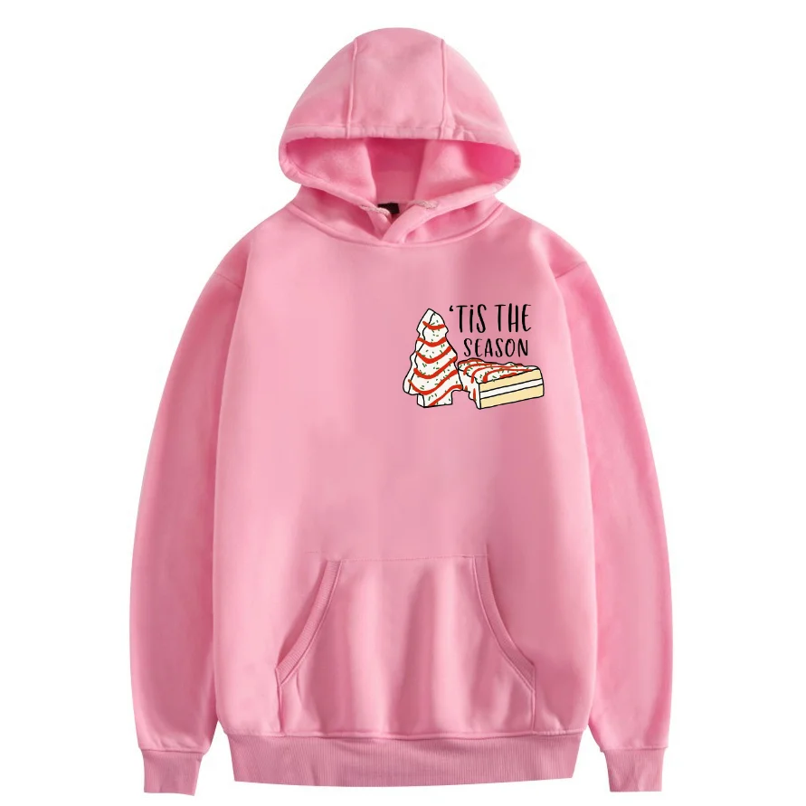 

Cheese Christmas Tree Merry Christmas print Custom Hoodies Long-sleeve Sweatshirt Personalized Can Custom The pattern You Want
