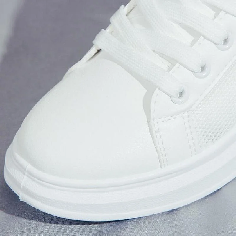 Mesh Breathable Embroidery Women's Sneakers Womens Woman Vulcanize Flat Sport Shoes for Women 2021 Woman's Shoe Zapatillas Mujer