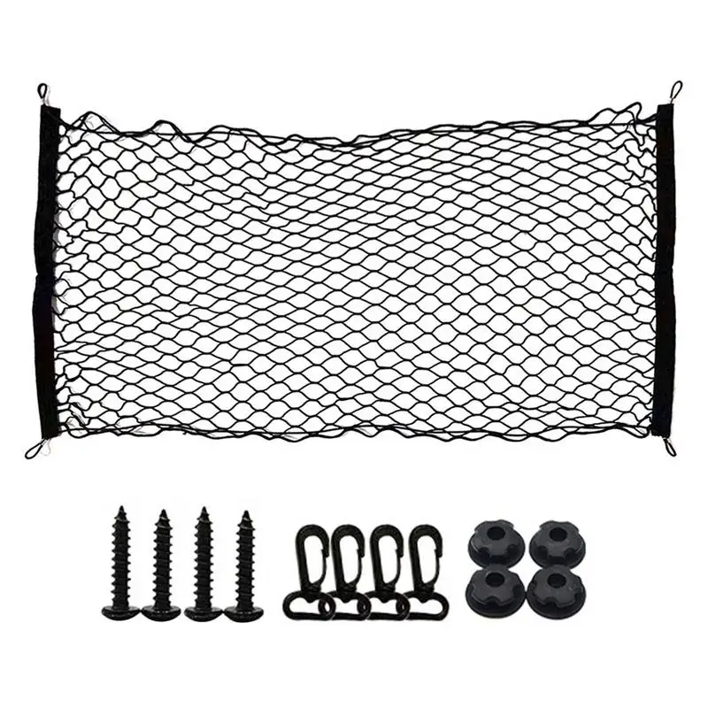 

Universal Truck Cargo Net Heavy Duty Automotive Cargo Nets Heavy Duty Storage Mesh Organizer Truck Accessories 43.31x 23.62in